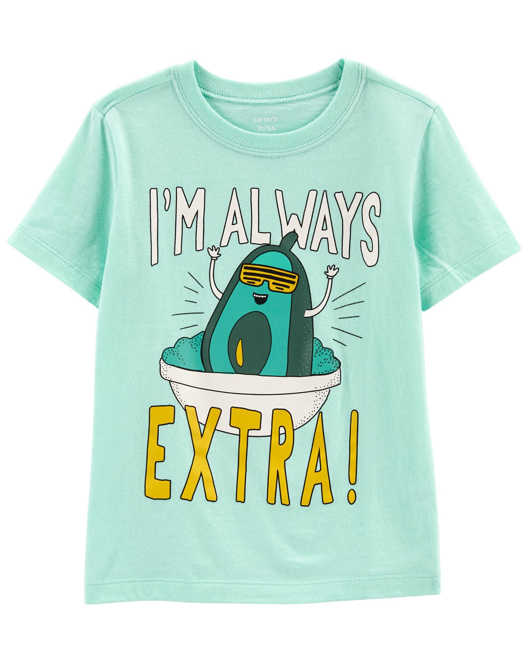 Extra Avocado Jersey Tee | Carter's