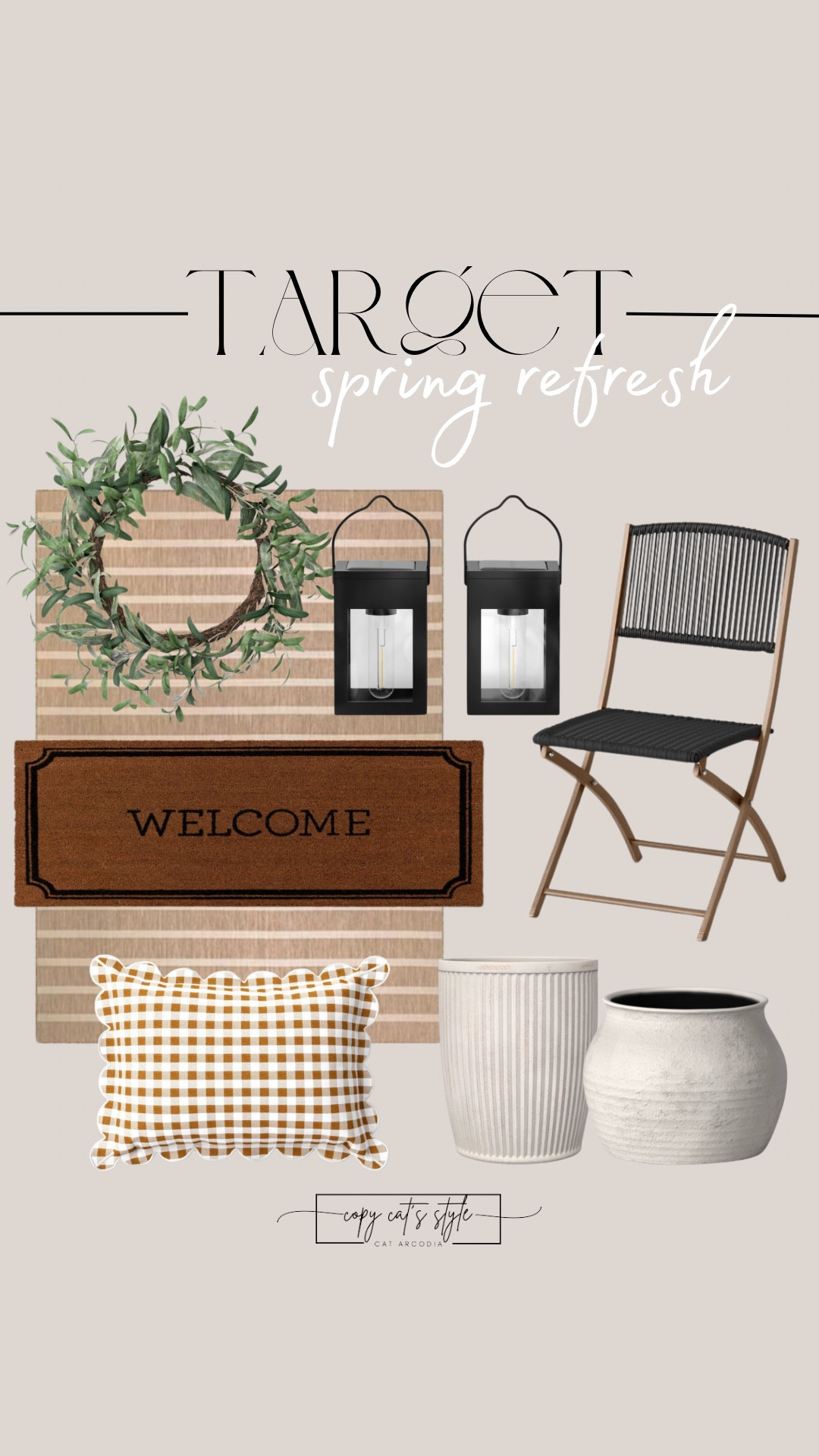 Target Front Door Refresh, spring front door, spring wreath, welcome 
doormat   

#LTKFindsUnder50 #LTKHome #LTKSeasonal