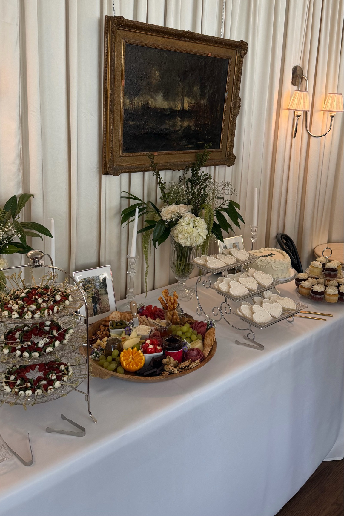 I had the best time hosting my best friends engagement party! Loved incorporating lots of crystal. I think it matched the venue perfectly!
￼
Engagement party, hosting, hosting tips, serveware, crystal serveware, crystal, crystal platter, cake stand, charcuterie board, tiered serveware ￼

#LTKfoodie #LTKWedding #LTKHome