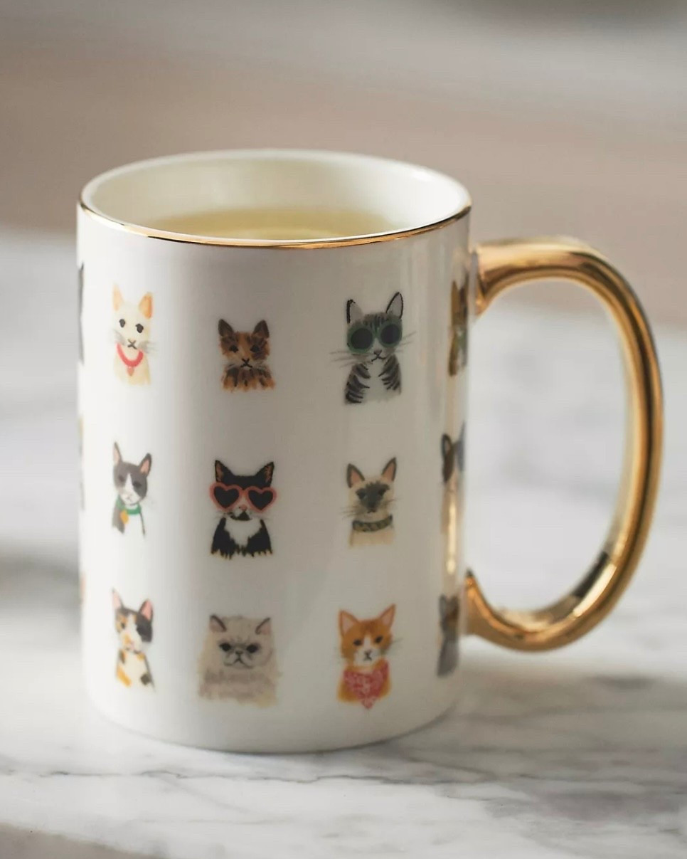 The Anthropologie x Rifle Paper Co. Porcelain Cool Cats Mug is the kind of mug that makes your morning coffee taste just a little sweeter. The illustrated cats are adorable, the porcelain feels luxe, and it’s the perfect mix of whimsical + elevated.

Such a fun gift for cat lovers, teachers, coworkers, or anyone who believes caffeine is a love language. ☕🐱💕

#LTKCyberWeek #LTKHoliday #LTKGiftGuide