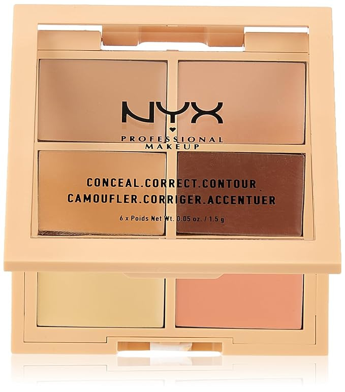 NYX PROFESSIONAL MAKEUP Conceal Correct Contour Palette - Light | Amazon (US)