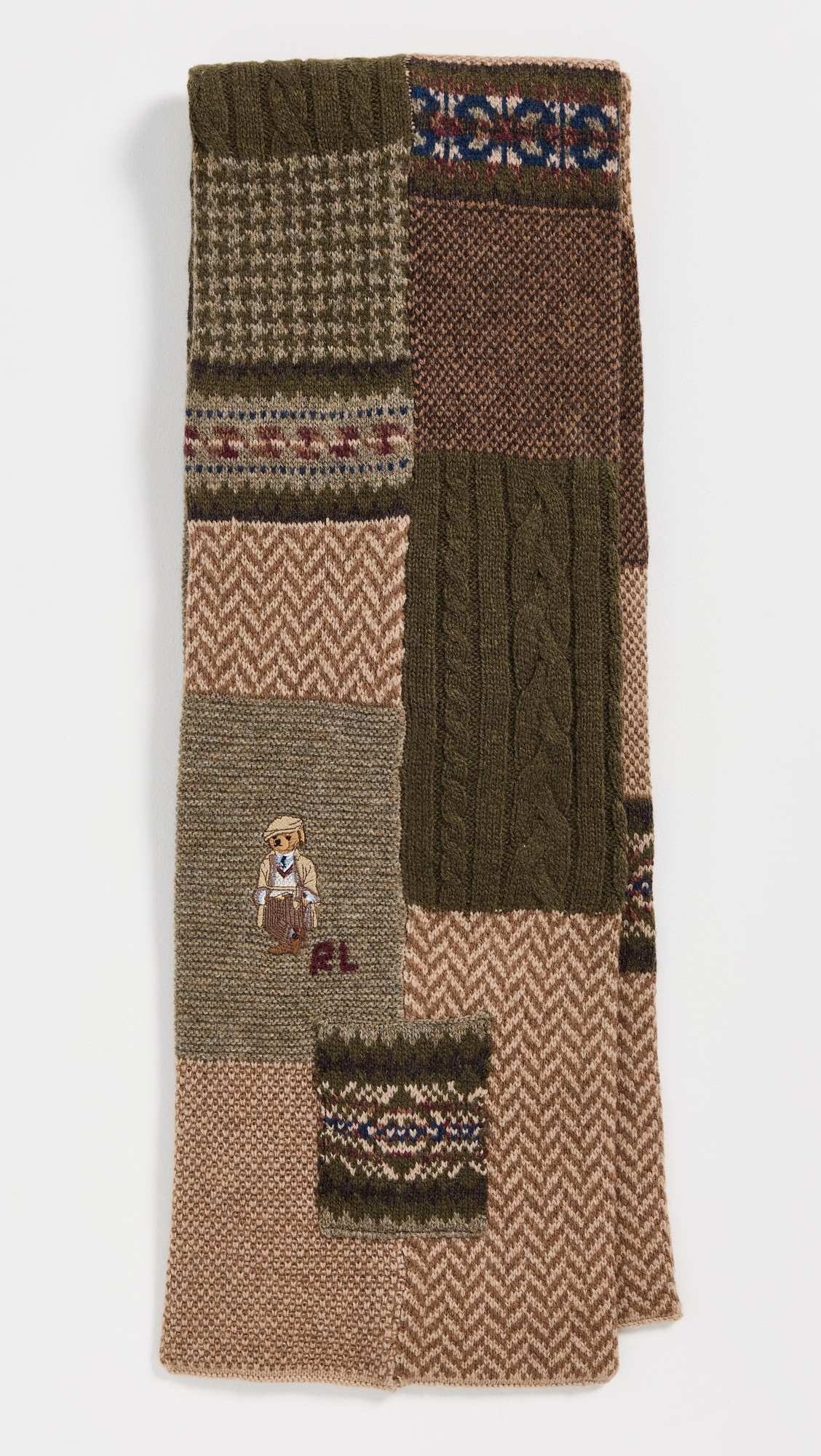 Charles Bear Patchwork Scarf | Shopbop