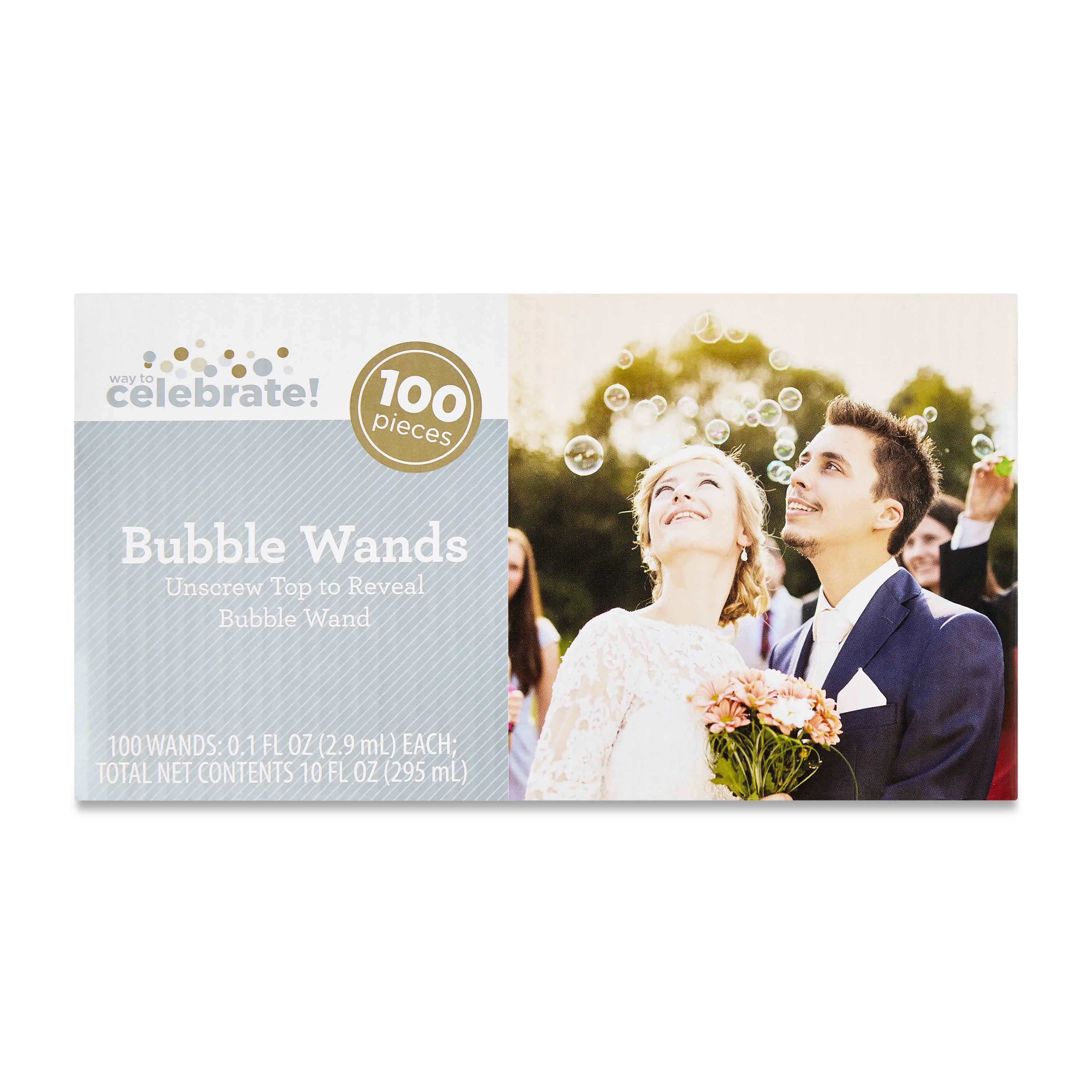 Wedding Bubble Wands, 100 Count, by Way To Celebrate | Walmart (US)