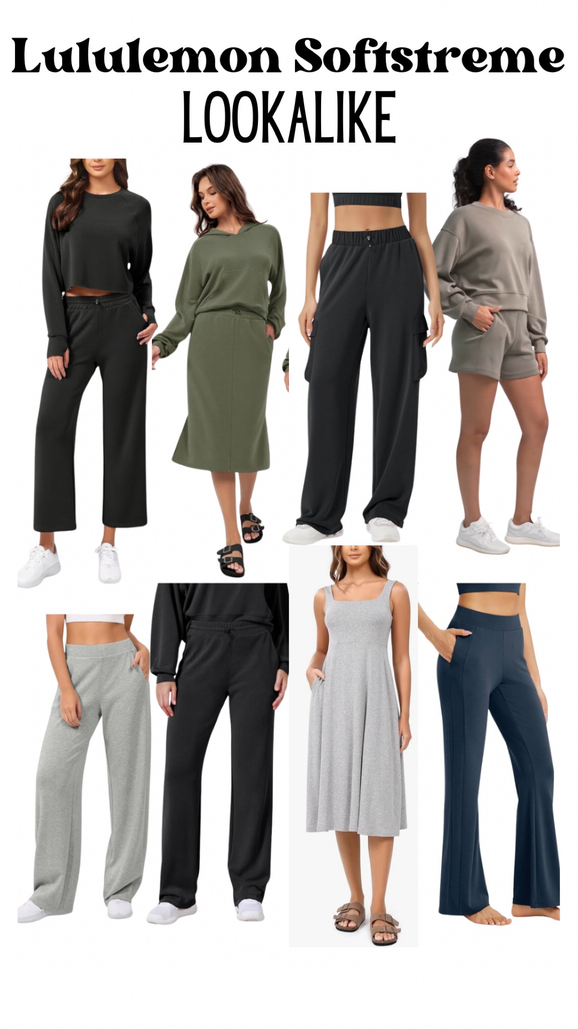 All the best Lululemon softstreme lookalikes from Amazon! This is the BEST brand and just like my real Lulus. They have new styles and things sell out QUICK! 

#LTKFindsUnder50 #LTKFallSale #LTKStyleTip