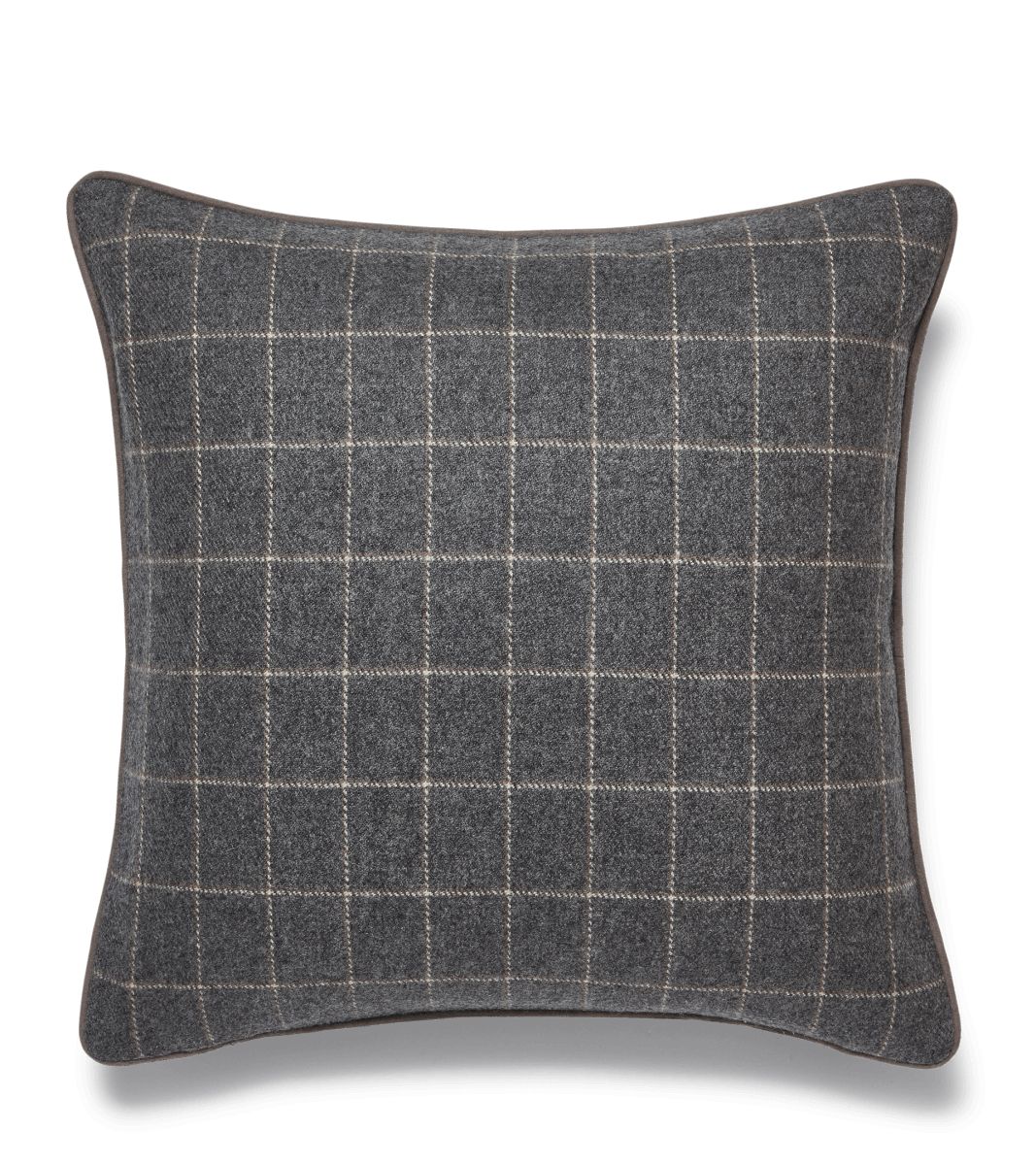 Clyde Pillow Cover - Charcoal | OKA US