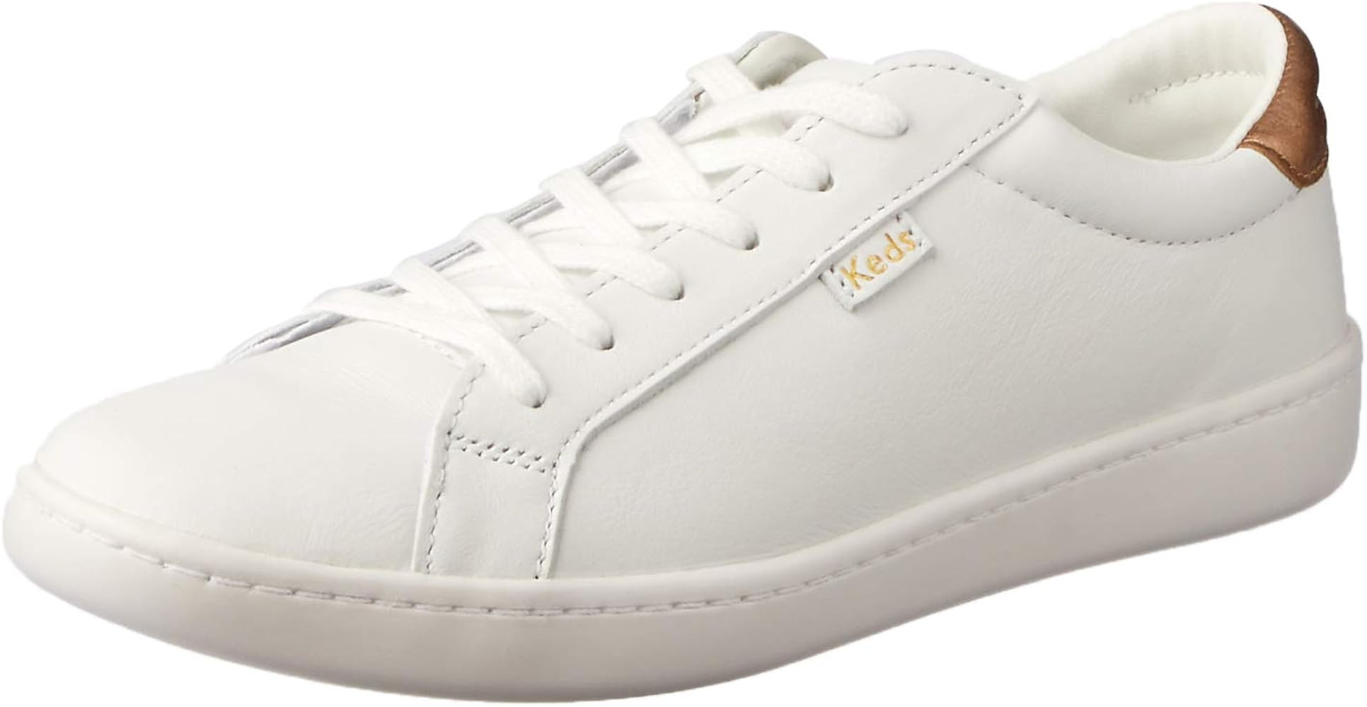 Keds Women's Ace Leather Sneaker | Amazon (US)