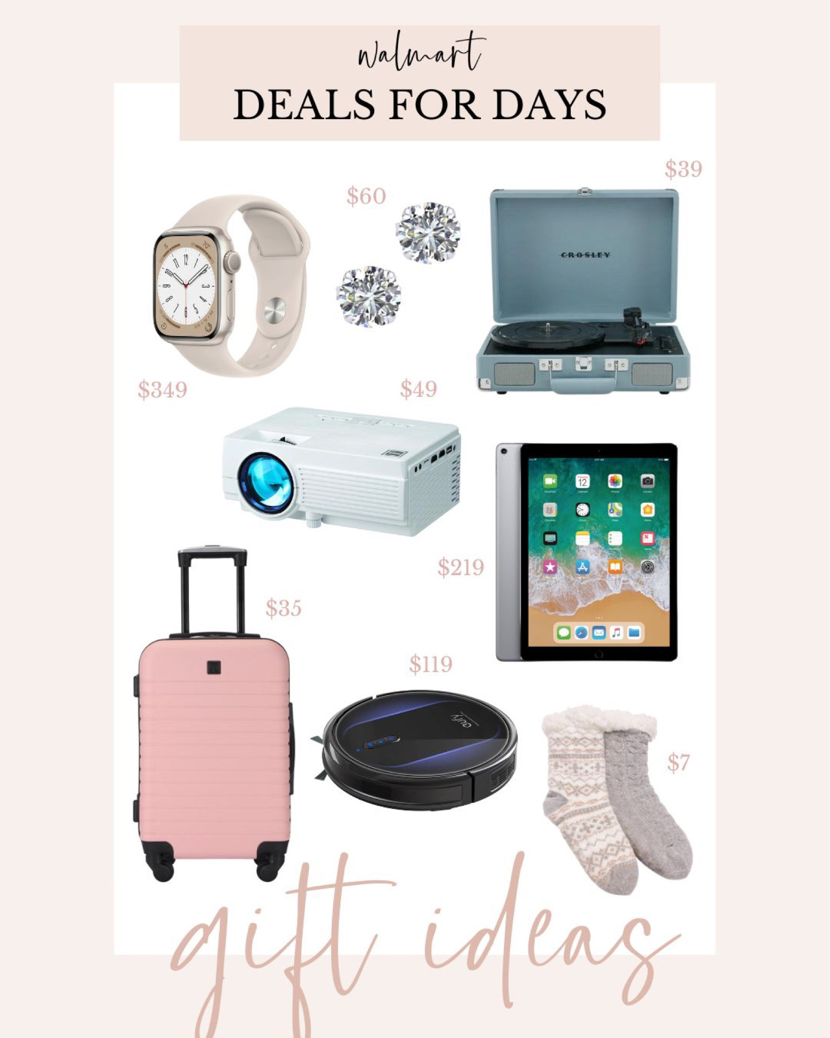 Great gift finds during the Walmart Deals for Days! Incredible prices on Apple products, luggage, and more. 

#LTKhome #LTKGiftGuide #LTKHoliday