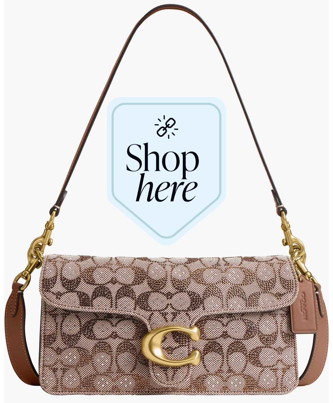 Coach crystal tabby 26 😍😍😍

It’s in stock and seems to be a hot item 🧐 

date night outfits, spring outfits, business casual workwear, work outfits

#LTKootd #LTKSeasonal #LTKWorkwear