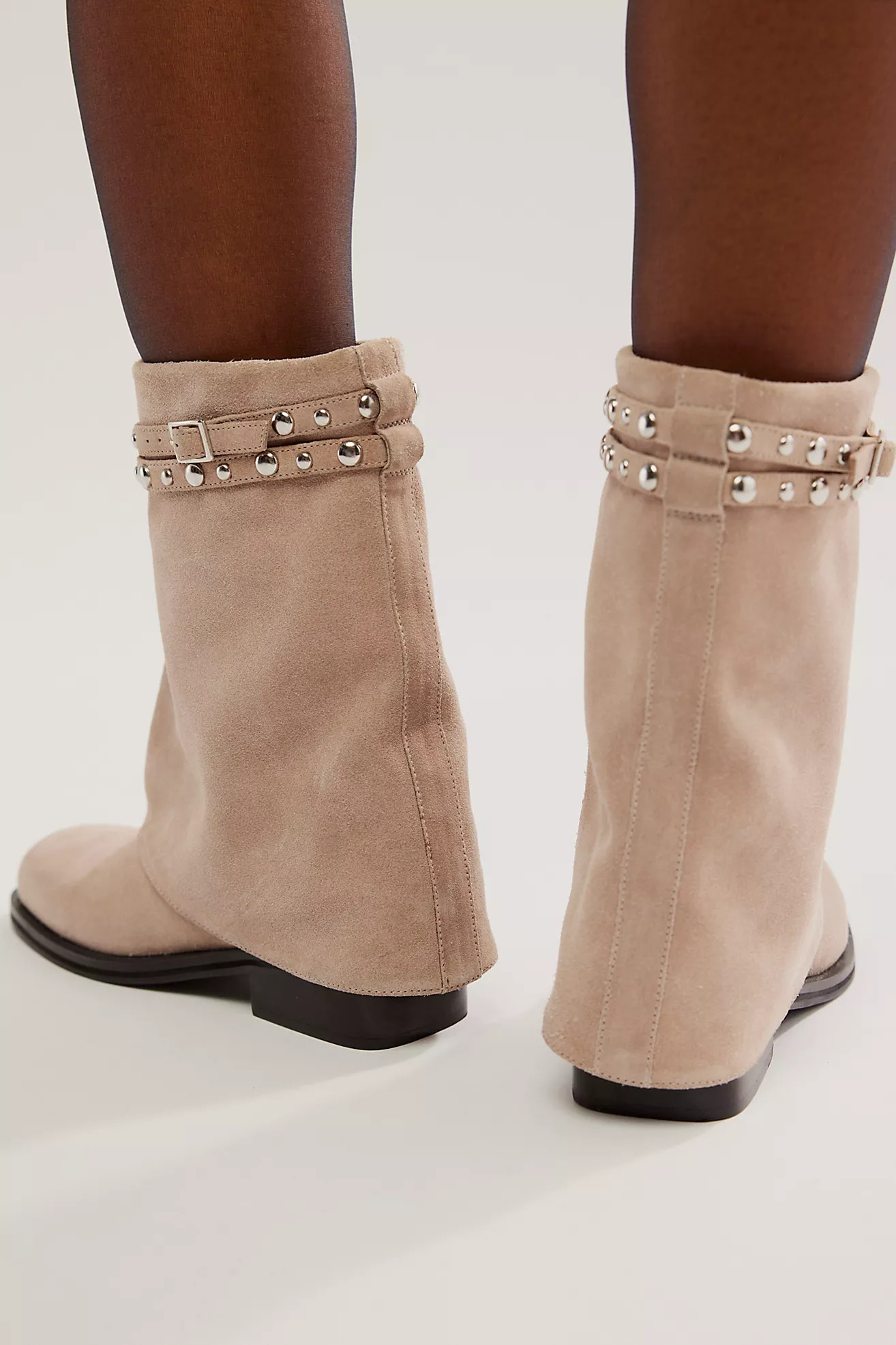 Scorpio Studded Foldover Boots | Free People (Global - UK&FR Excluded)