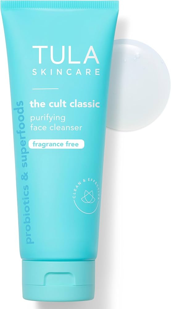 TULA Skin Care Cult Classic Purifying Face Cleanser - Gentle and Effective Face Wash, Makeup Remo... | Amazon (US)