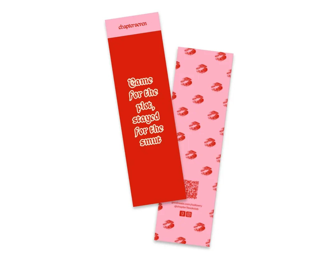 Funny Romance Bookmark | Valentine's Day Smut Reader Gift | Chapter 7 Book Club - Etsy | Etsy (US)