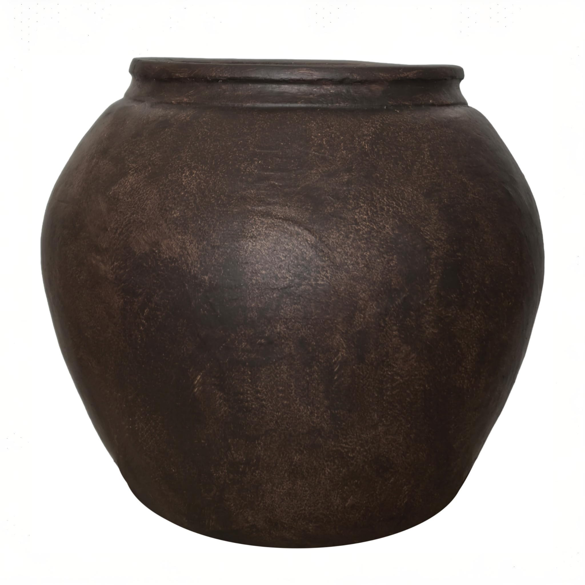 12" H x 14" Dia Fiberstone Vintage Style Planter with Drainage Hole, Indoor/Outdoor Large Plant P... | Amazon (US)