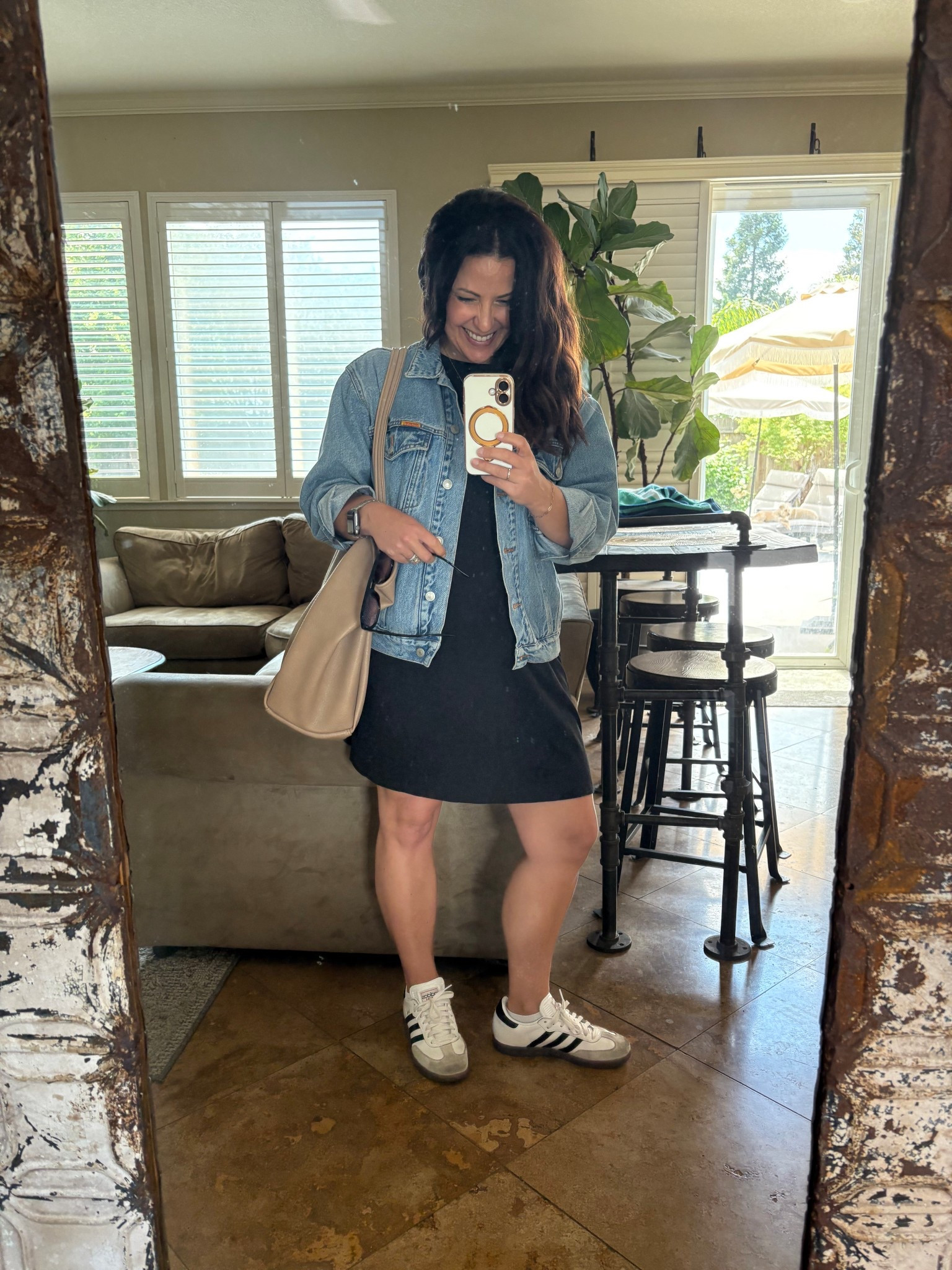 Best under $10 cotton t-shirt dress! Comes in lots of colors and sizes xs-3xl! IMO it runs a little big, I’m wearing a small. 
Teacher outfit 
Casual spring outfitt

#LTKPetite #LTKStyleTip #LTKOver40