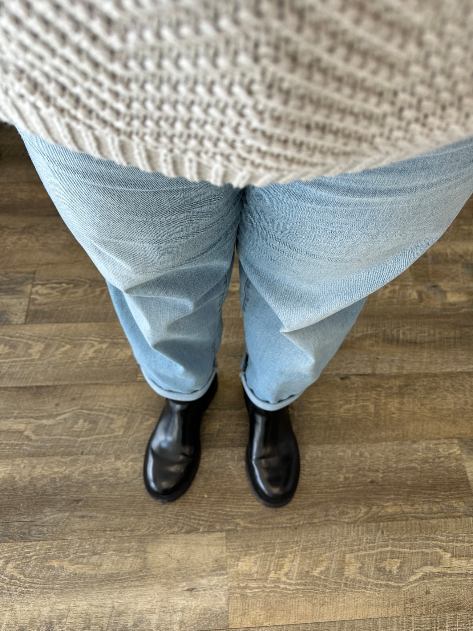 When your outfit is too comfortable and cute not to share ;)

Sweater is Gap (old) but linked similar in XL 
Jeans size 16 petite for a baggy look
Boots are so comfortable and don't overheat your feet IYKYK (thanks menopause)

#LTKwinter #LTKmidsize #LTKjeans