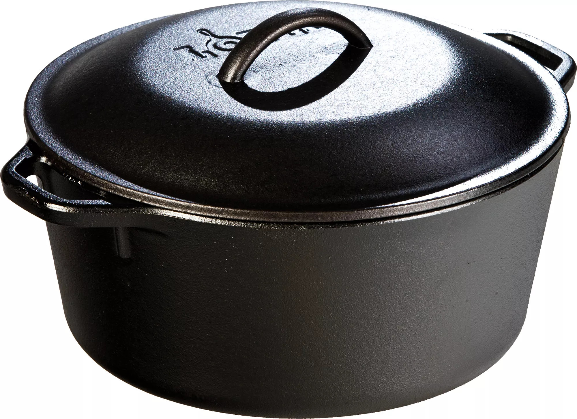 Lodge 5 Quart Cast Iron Dutch Oven, Fire | DICK'S Sporting Goods
