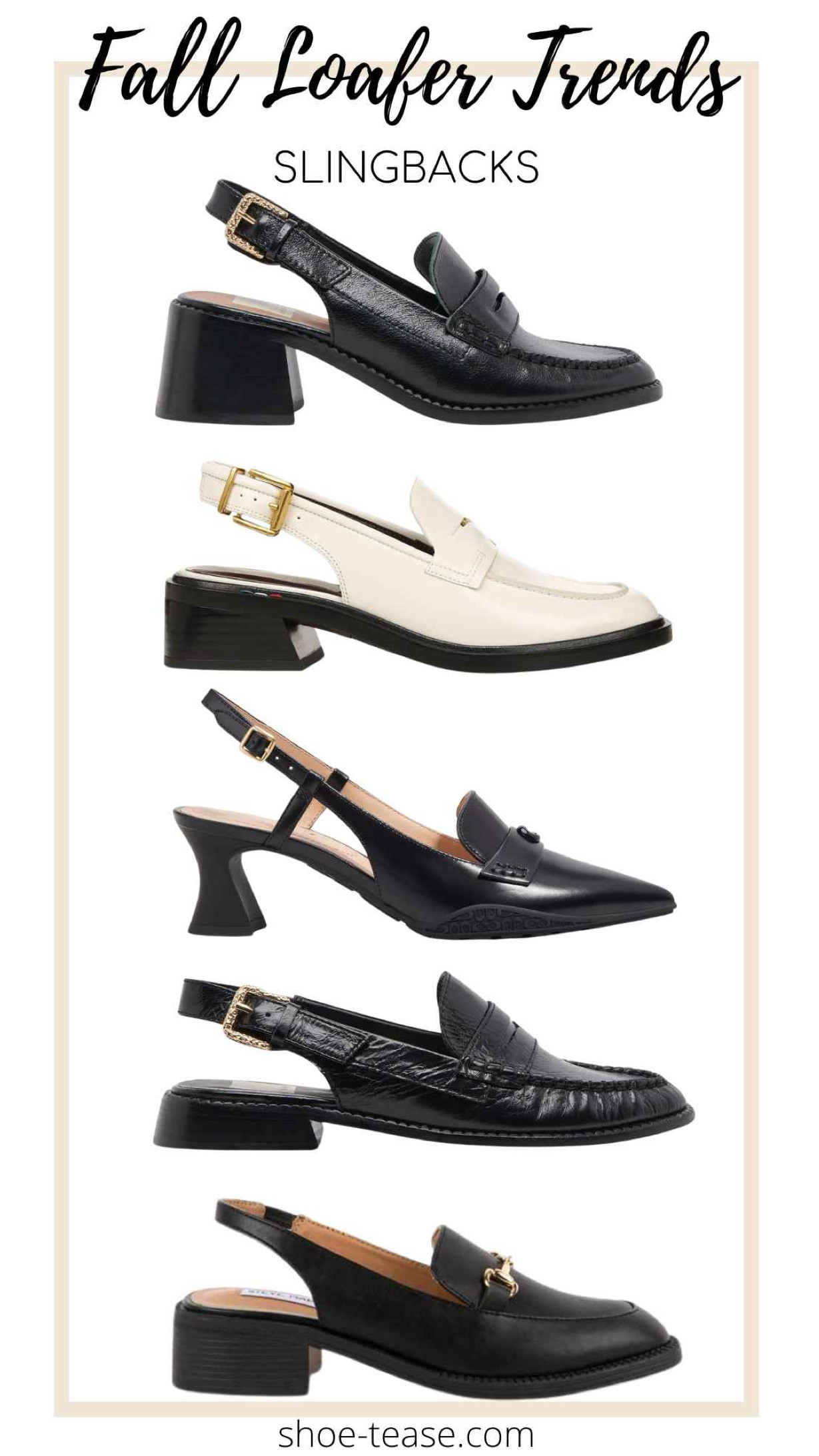 Trending loafers for fall 2024: slingback loafers  

#LTKSeasonal #LTKShoeCrush