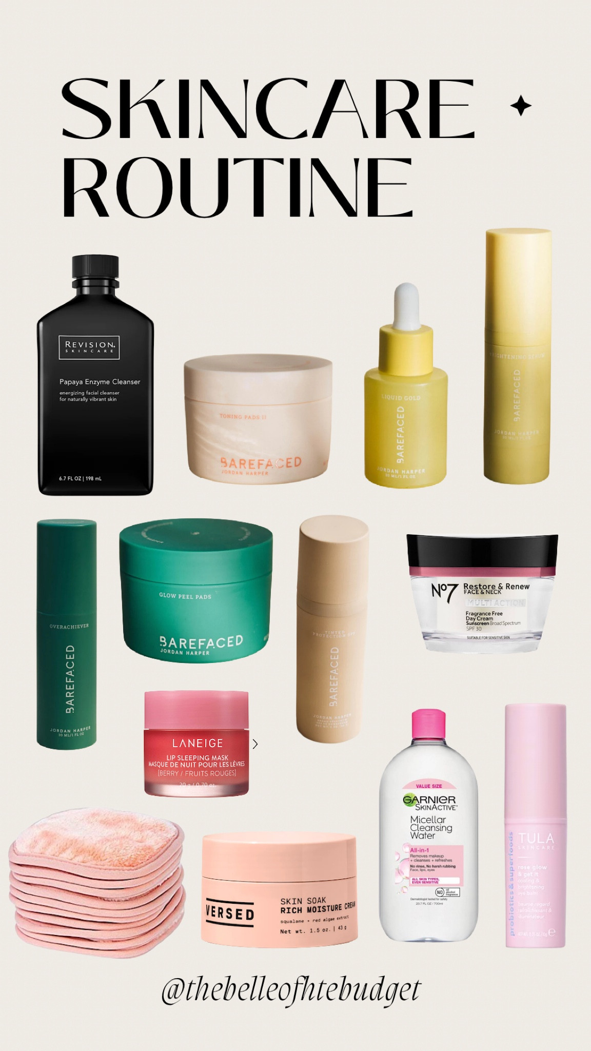 Skincare routine - barefaced skincare 

#LTKbeauty #LTKFind #LTKunder100