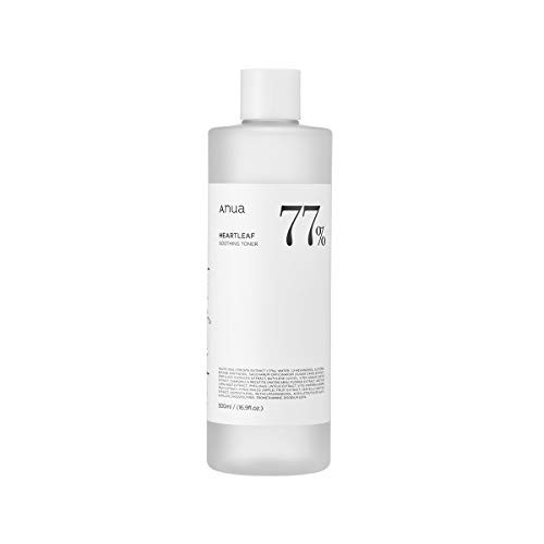 Anua Heartleaf 77 Soothing Toner I pH 5.5 Skin Trouble Care, Calming Skin, Refreshing, Purifying (500ml / 16.9 fl.oz.) | Amazon (US)
