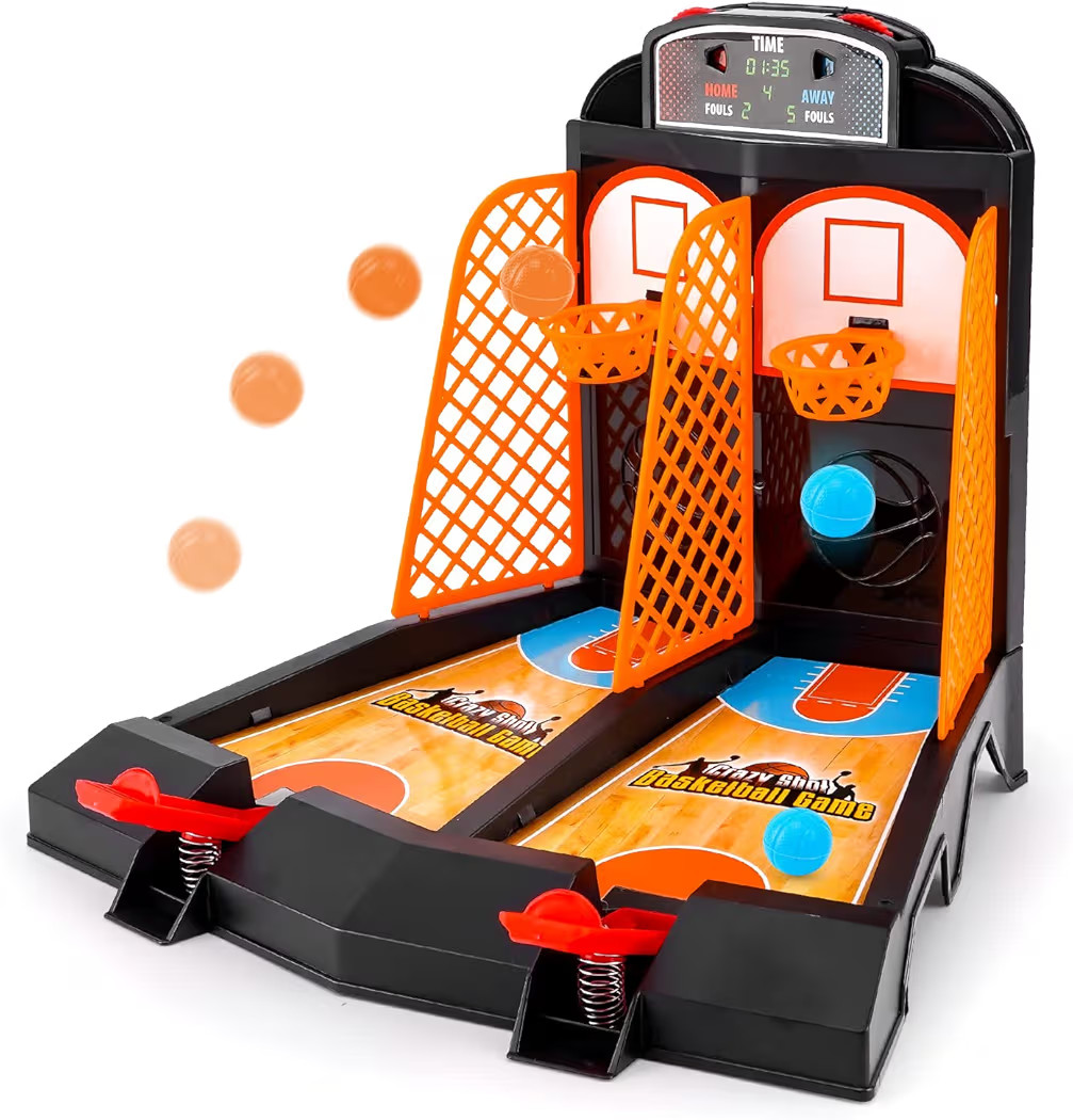 Mini Basketball, Table Top Games for Kids and Adults, Desktop Games, Desk Toys for Office for Adu... | Amazon (US)