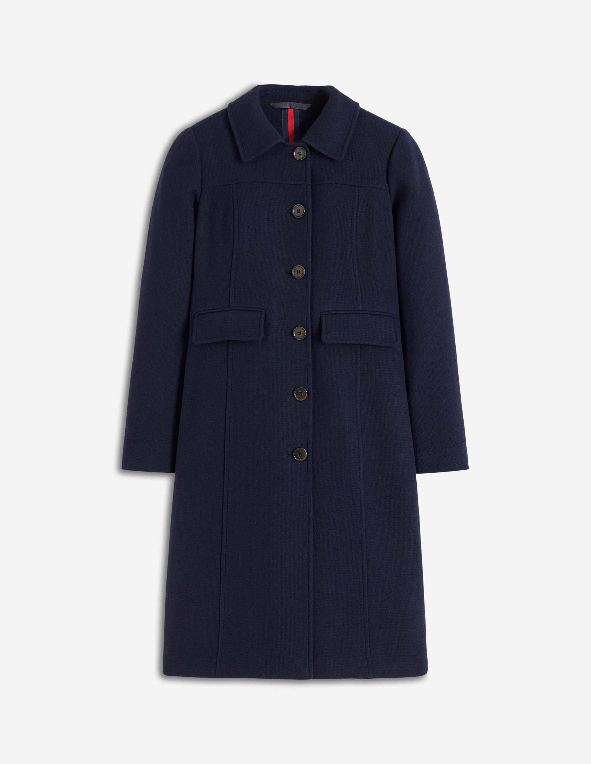 St Albans Coat-Navy | Boden (US)