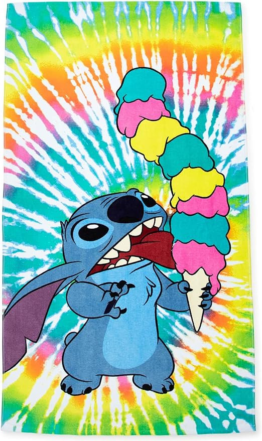 Jay Franco Disney Lilo & Stitch Summer Things Kids Large Bath/Pool/Beach Towel - Super Soft & Abs... | Amazon (US)