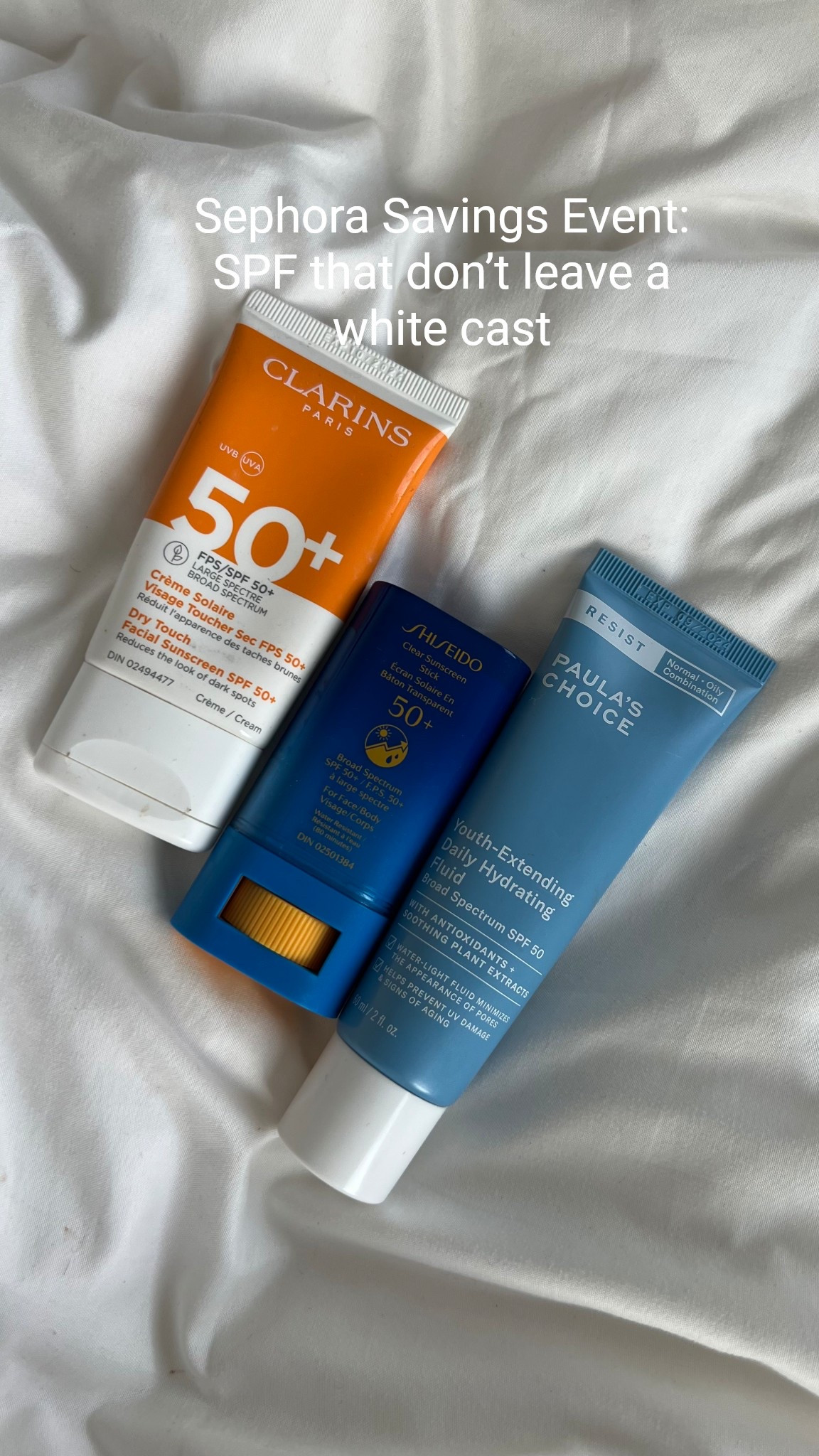 Spf that won’t leave a white cast. Sephora savings event

#LTKBeauty #LTKFindsUnder50 #LTKSaleAlert