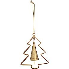 Amazon.com: Creative Co-Op 5" Metal Tree Ornament with Bell : Home & Kitchen | Amazon (US)