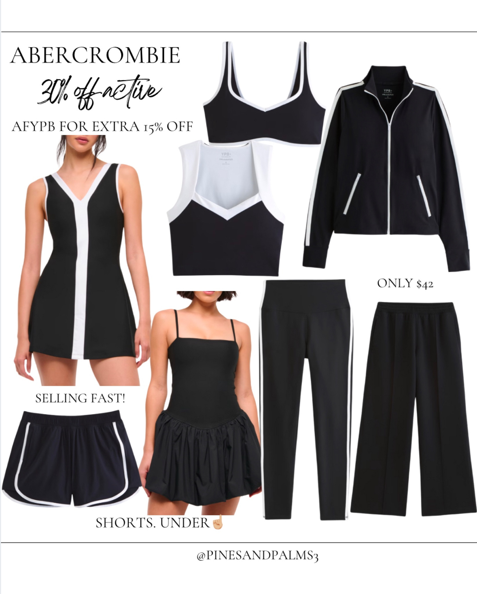 Abercrombie, use code AFYPB for additional 15% off already reduced 30% off 

#LTKFindsUnder100 #LTKFindsUnder50 #LTKActive