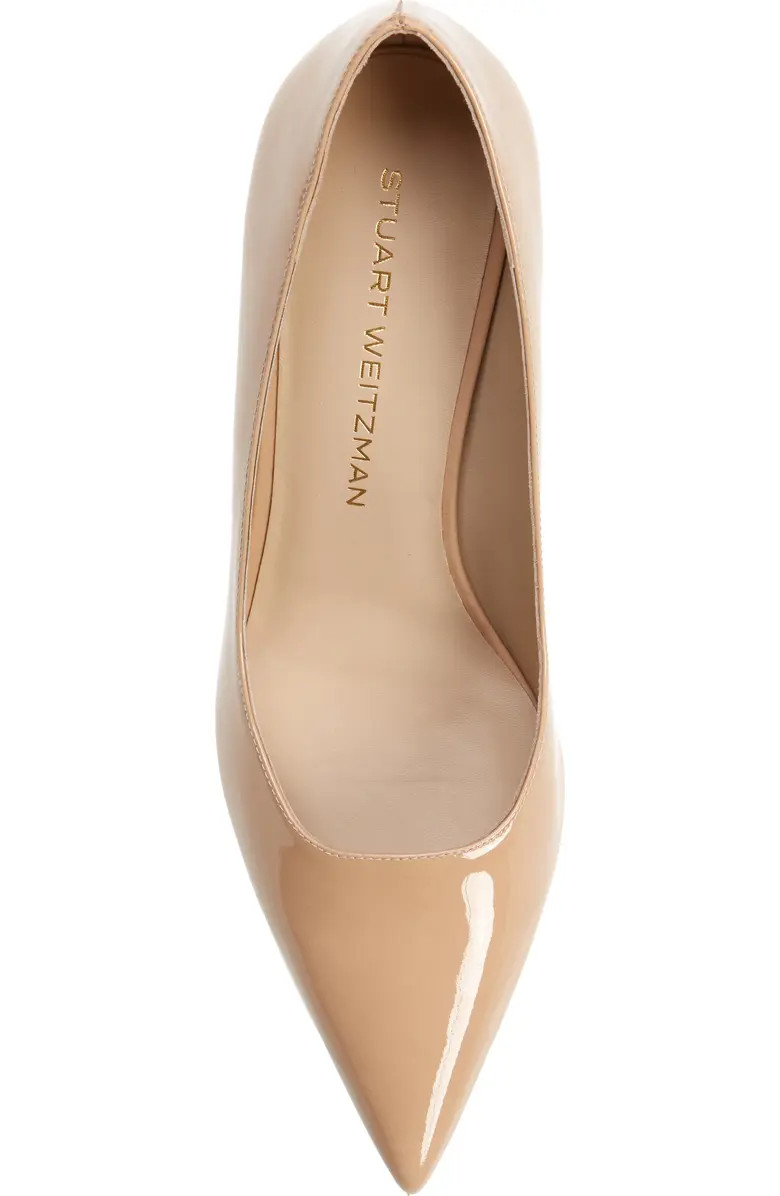 Stuart Weitzman 'Stuart Power 75 Pointed Toe Pump (Women) | Nordstrom | Nordstrom