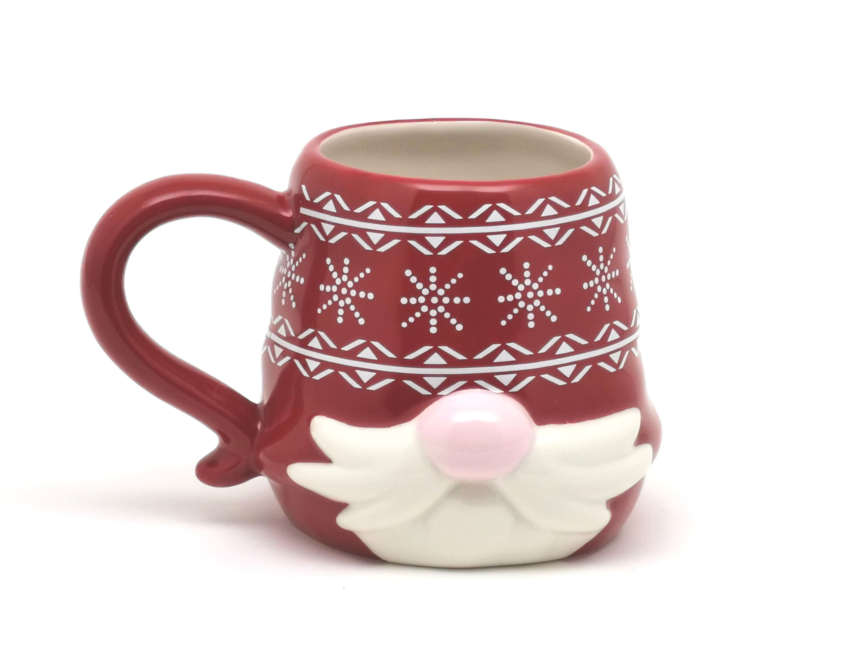 Holiday Time Gnome Mug, 12 fl oz Stoneware Ceramic | Walmart (US)