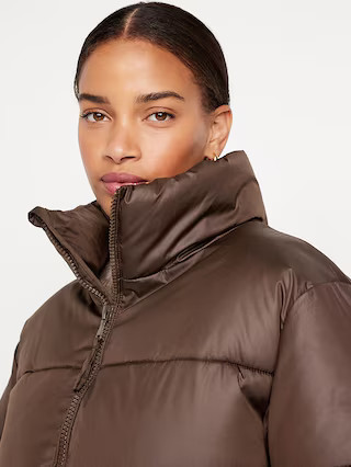 Quilted Puffer Jacket for Women | Old Navy (US)