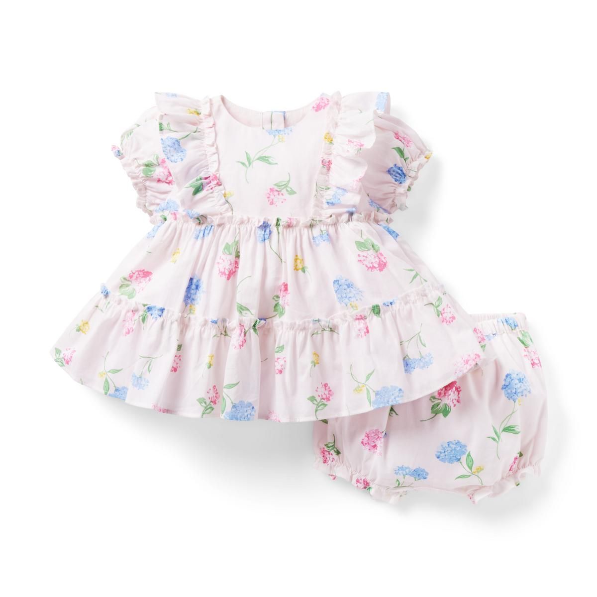 Baby Floral Tiered Ruffle Matching Set | Janie and Jack