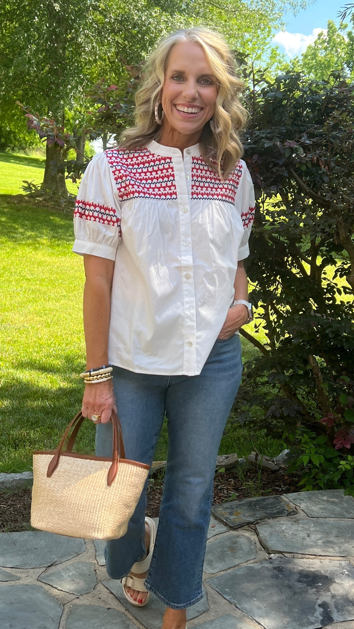 3rd year running. This shirt is so popular it’s back for another lap. Super cute and perfect for patriotic holidays  

#LTKOver40 #LTKFindsUnder100