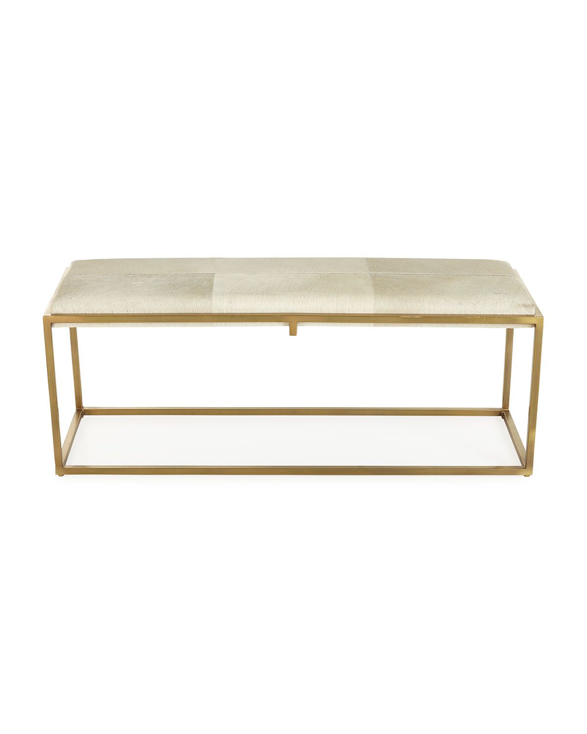 Jamie Young Shelby Hairhide Bench | Neiman Marcus