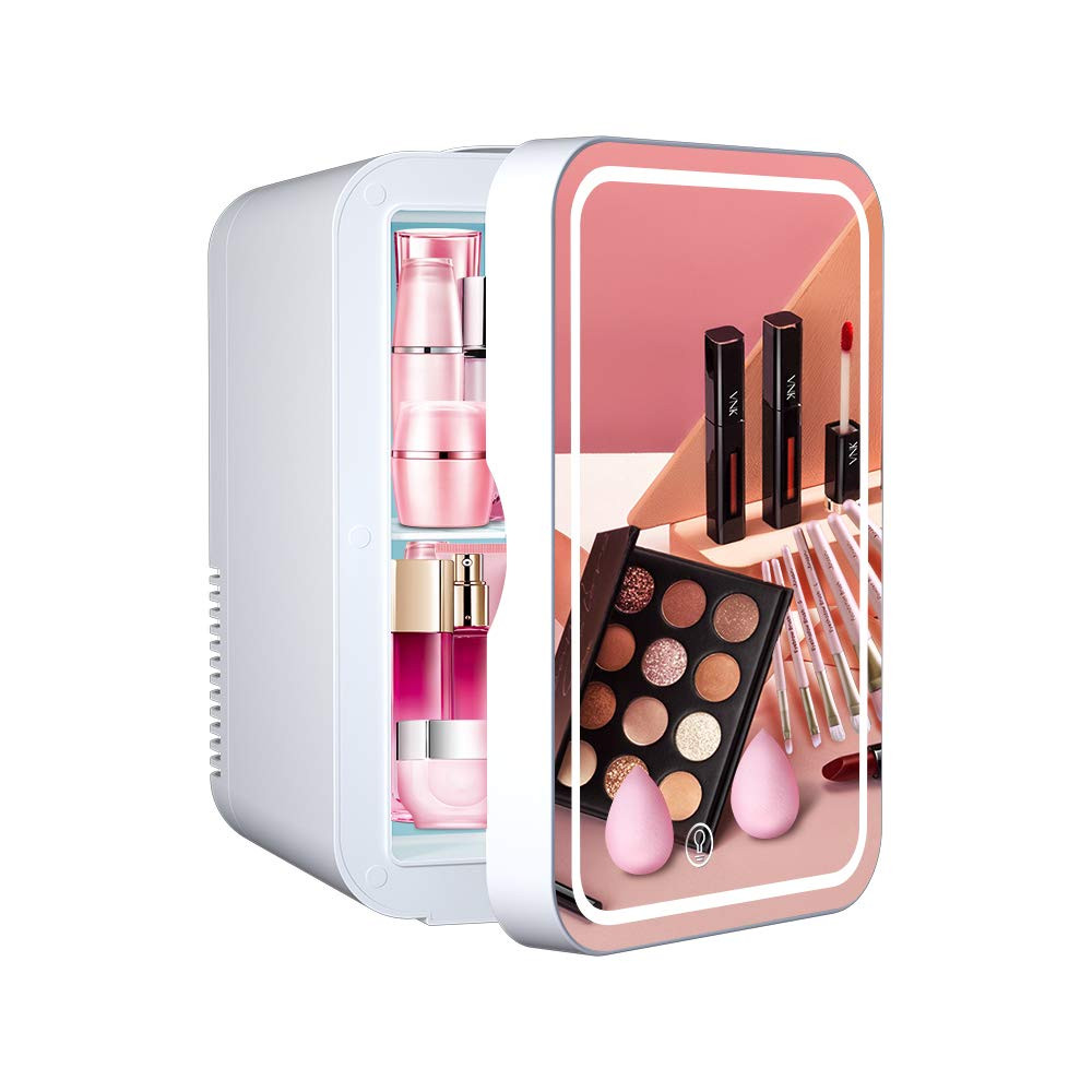 Mini Fridge 6 Liter Portable Beauty Makeup Skincare Fridge Cosmetics Refrigerator Compact Cooler War | Amazon (US)