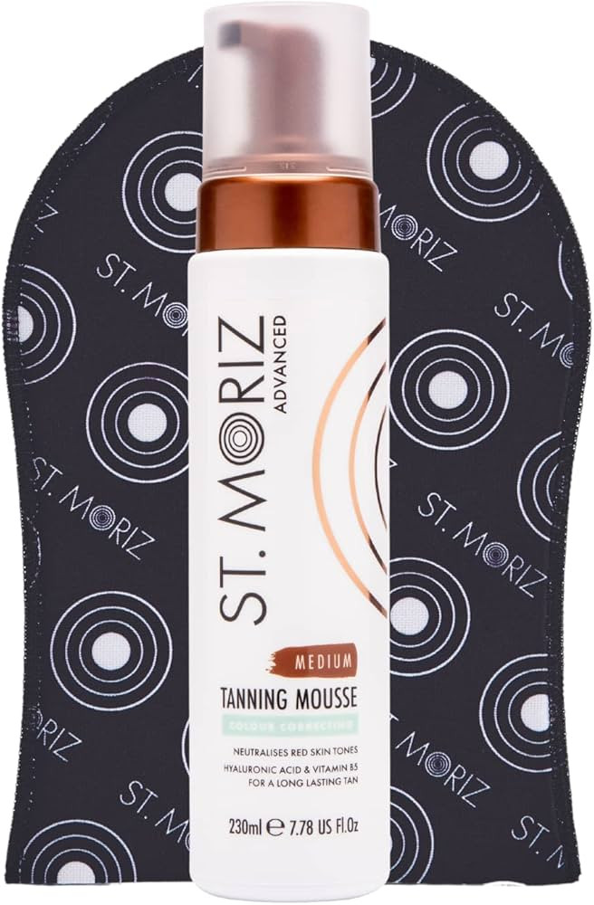 St Moriz Advanced Color Correcting Self Tanner Mousse in Medium - Instant Self Tanning Foam for F... | Amazon (US)