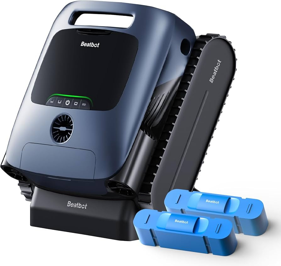 Beatbot AquaSense Pro Pool Robot Vacuum, 5-in-1 Cleaning with 2*Clarifying Agent Kits, Smart Surf... | Amazon (US)