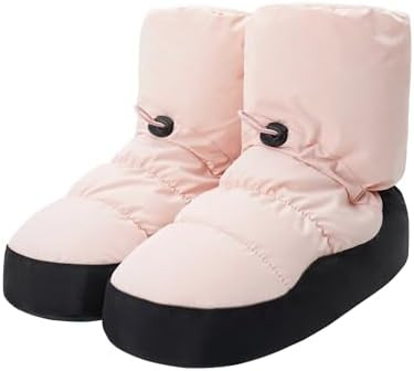 Daydance Teen Girls Women Ballet Warm up Booties Dance Shoes with Adjustable Drawstring | Amazon (US)