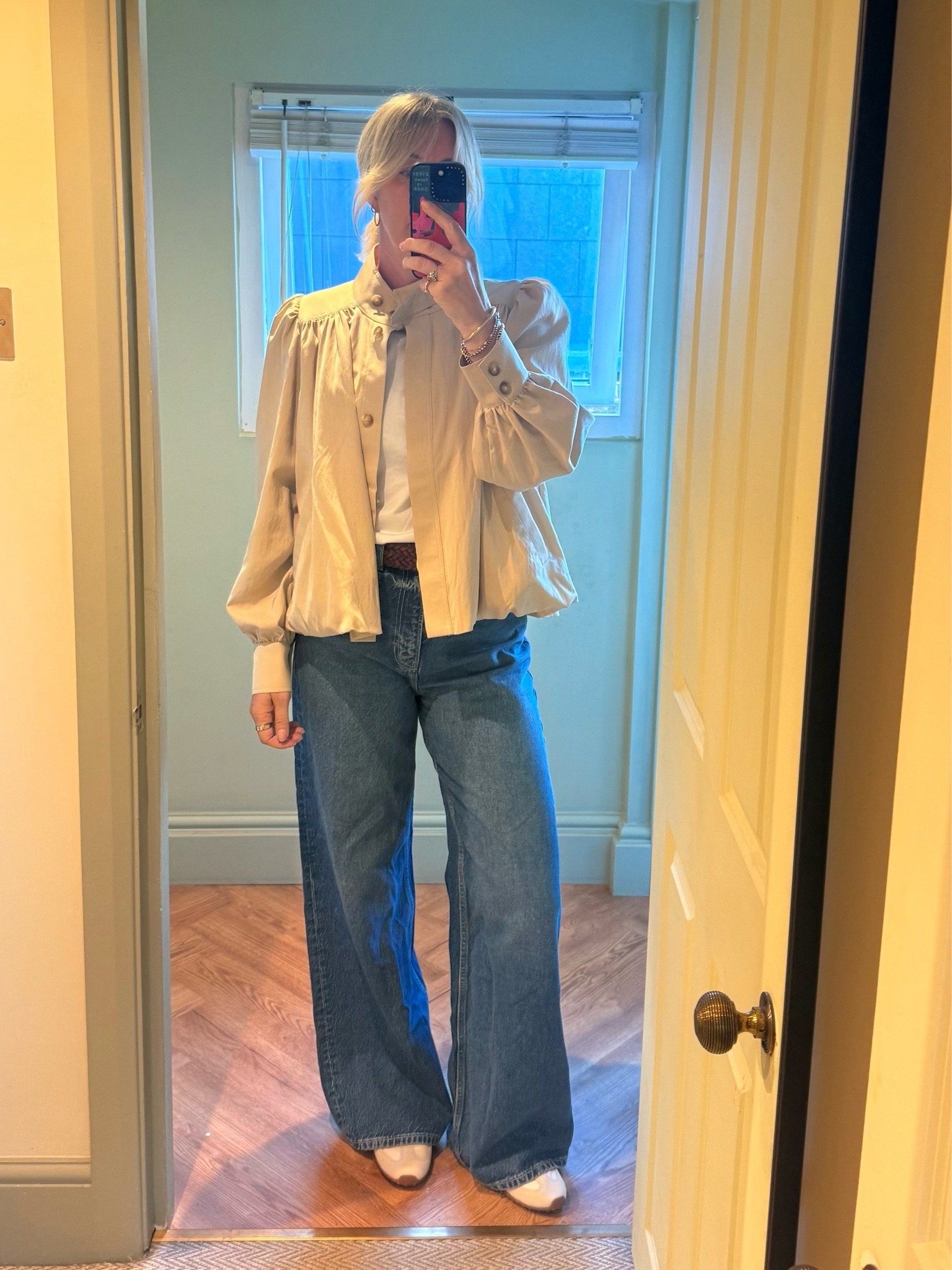 Wyse London Jacket size 2. Reformation jeans

#LTKuk #LTKover50style #LTKstyletip