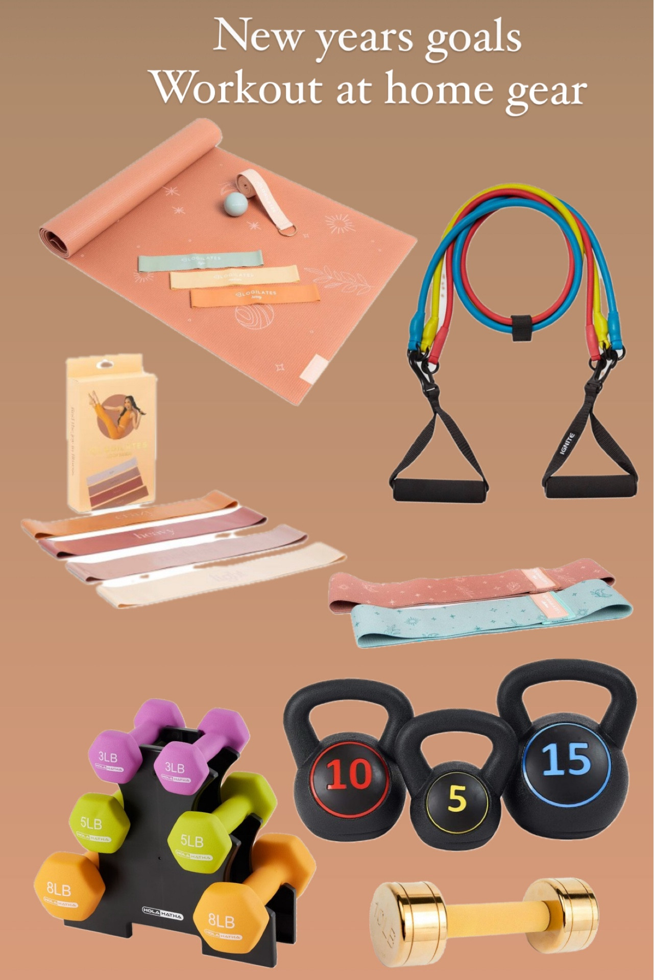 Affordable at home work out gear. 

#LTKhome #LTKfindsunder50 #LTKsalealert