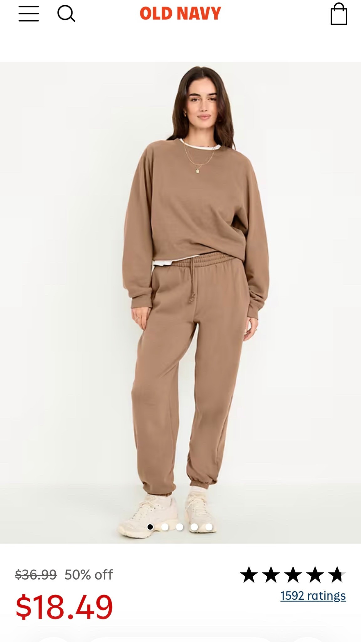 Old Navy sweatshirt & sweatpants on sale 50% off today! 

#OldNavy
#LTK

#LTKHoliday #LTKSaleAlert #LTKStyleTip