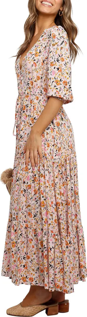 Kelda Floral Midi Dress | Nordstrom