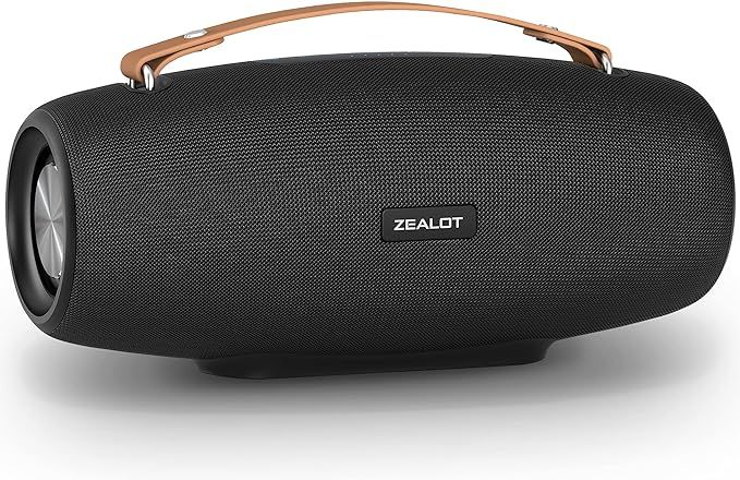 Bluetooth Speakers,ZEALOT 75W Portable Bluetooth Speakers Loud with BassUp Technology,IPX6 Waterp... | Amazon (US)