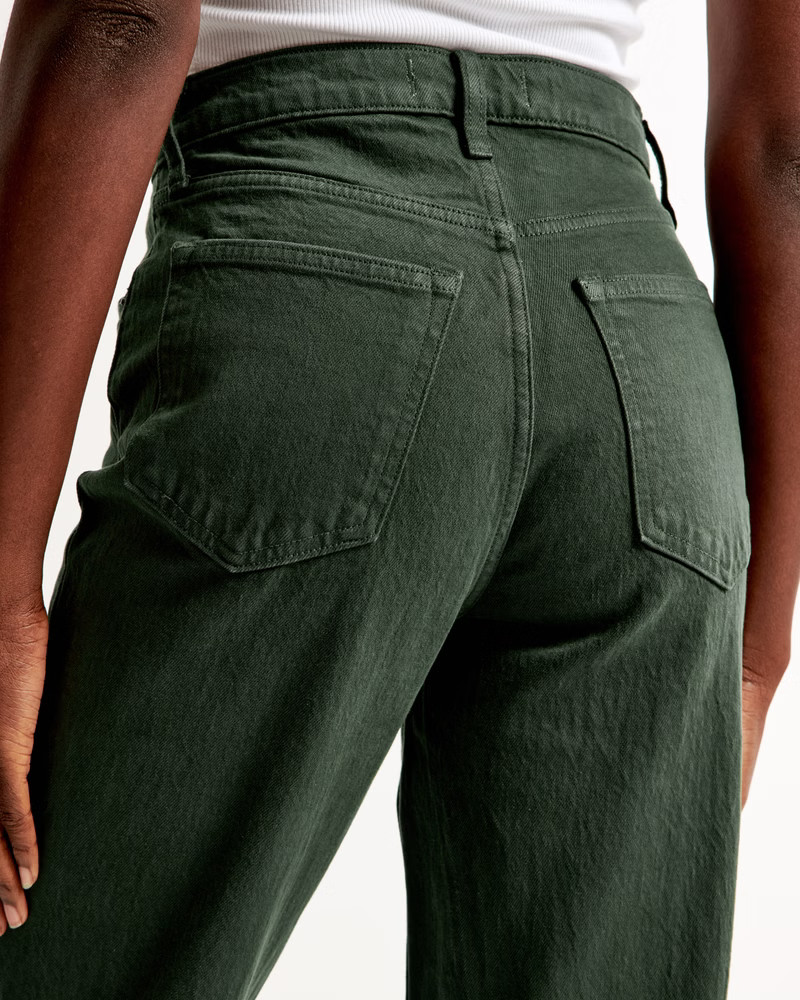 Ultra High Rise 90s Straight Jean | Abercrombie & Fitch (US)