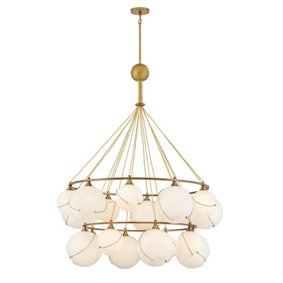 Hinkley Skye Extra Large Two Tier Chandelier | Wayfair North America