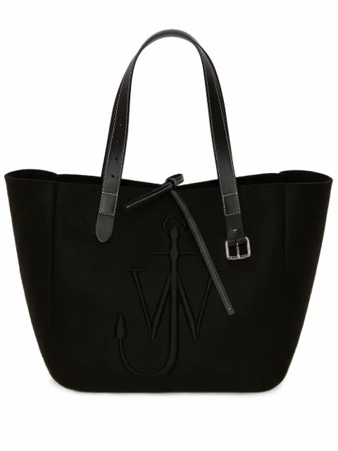 bolso shopper con logo bordado | Farfetch Global