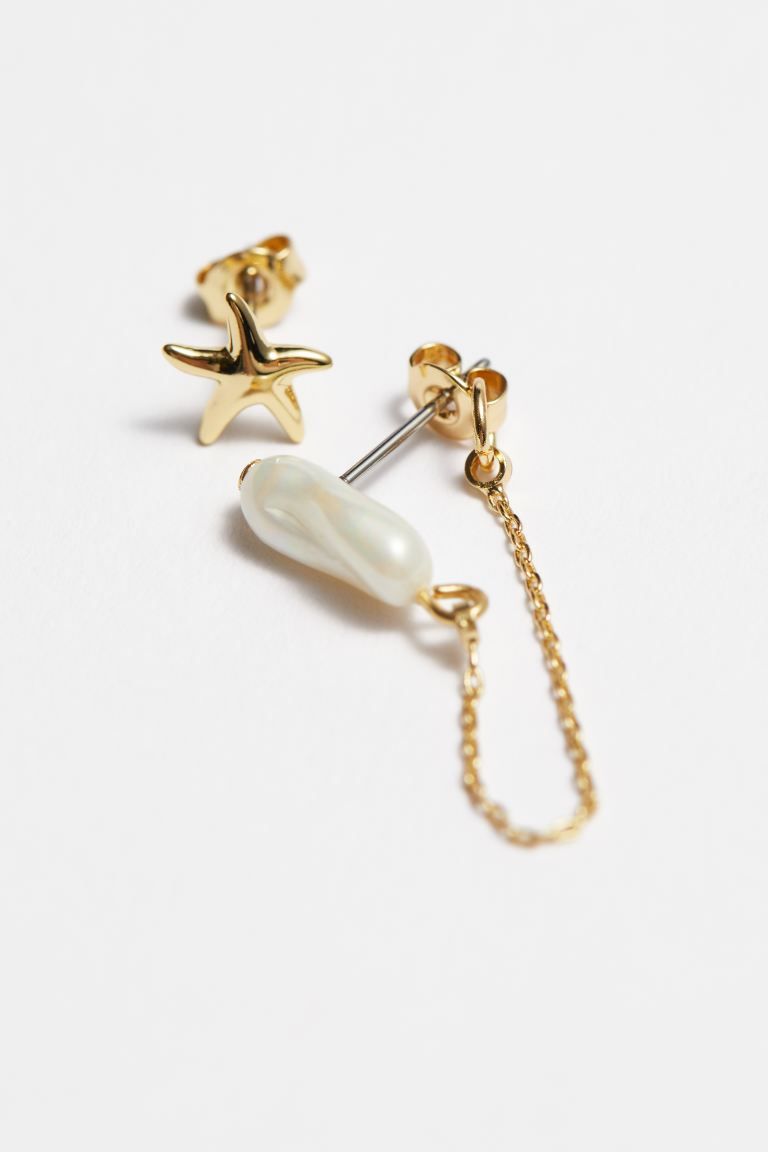 Starfish Earrings Set - Gold - Ladies | H&M GB | H&M (UK, MY, IN, SG, PH, TW, HK)