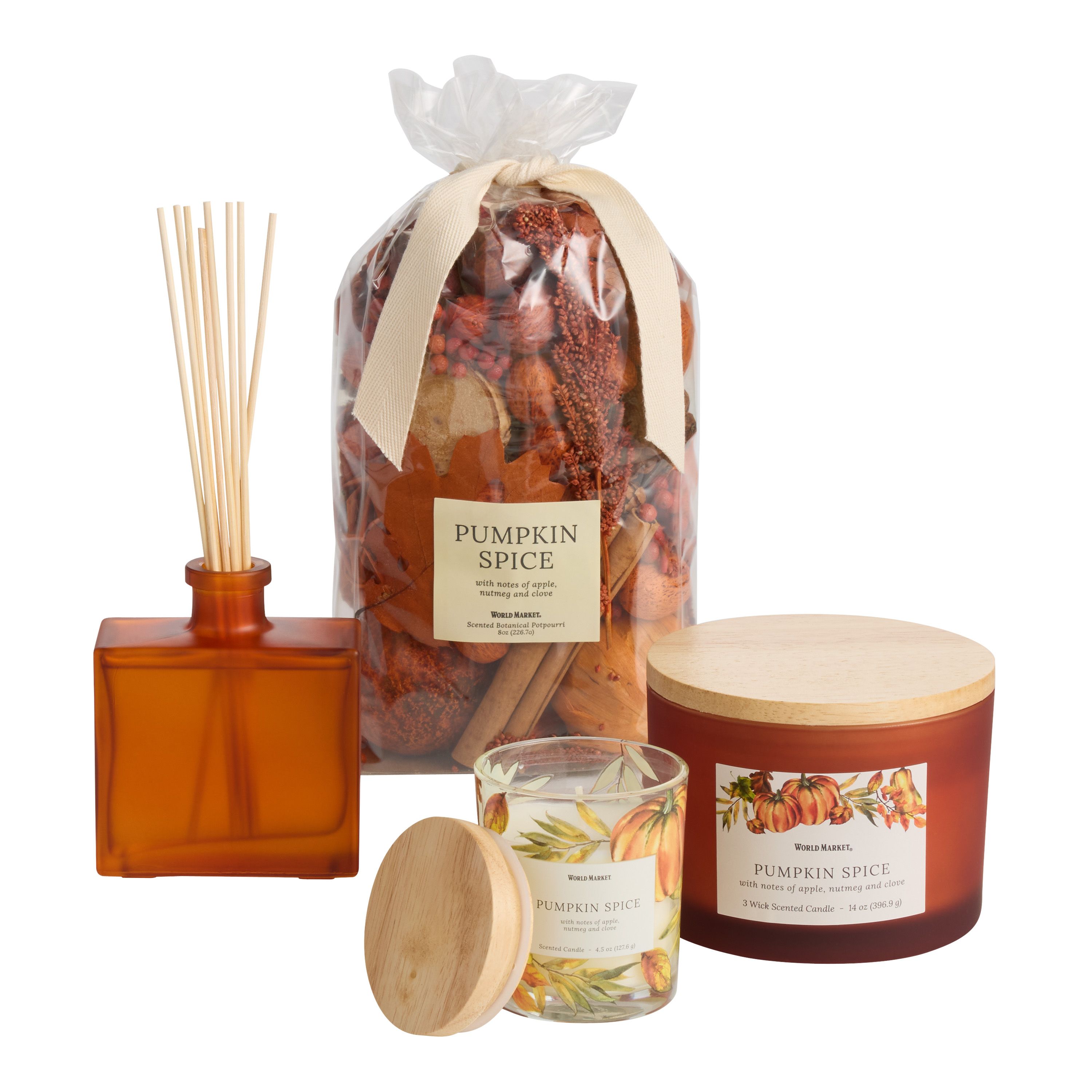 Pumpkin Spice Home Fragrance Collection | World Market