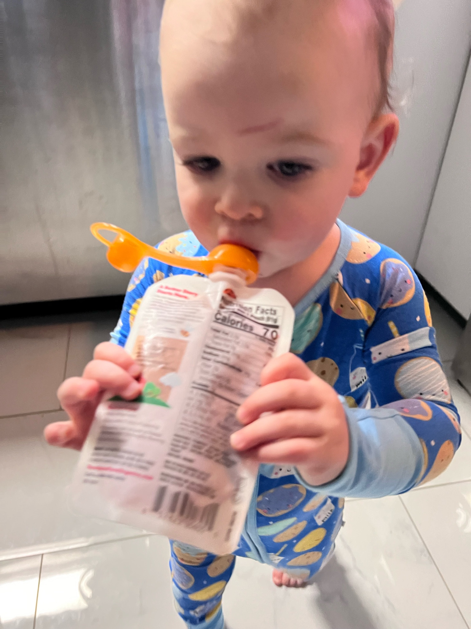 Rocco finally figured out pouches with this soft topper that also helps it stop from exploding out!

#LTKbaby #LTKkids