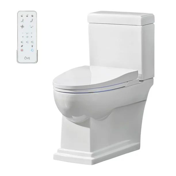 Ove Decors Nova ADA Compliant, Tankless Toilet with Elongated Bidet Toilet Seat - Walmart.com | Walmart (US)